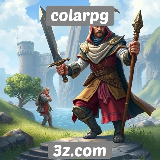 Colarpg oferece diversas opções de jogos de RPG online