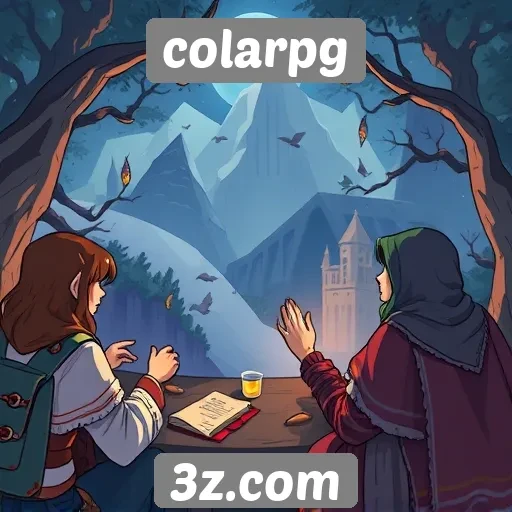 Experiências de usuários na plataforma colarpg