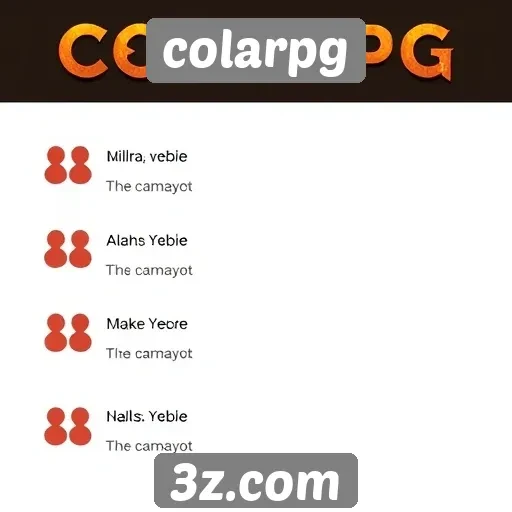 Opiniões de usuários sobre colarpg